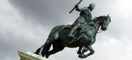 Statue Felipe IV madrid