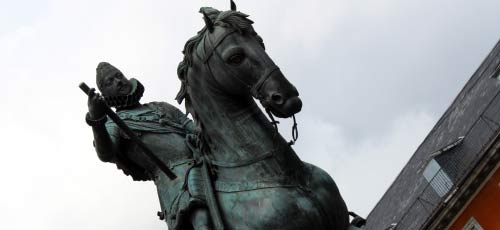 Felipe III Statue Madrid